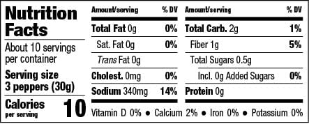Mezzetta Sweet Cherry Peppers, Mild | Kosher, Gluten Free, Keto | 16 Fluid Ounce Jar (Pack Of 6)
