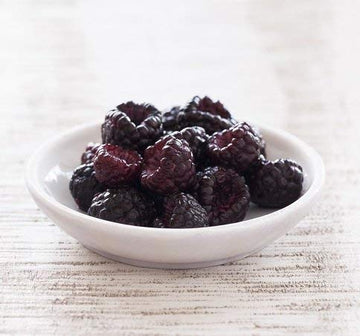 Fresh Frozen Black Raspberries by Northwest Wild Foods - Healthy Antioxidant Fruit Diet - for Smoothies, Pies, Jams, Syrups (9 P