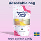 Sweet Swedish Candy Mix Sweet Gummy Candy Bubs - Chewy and Foamy - Hand Packed in Sweden - Swedish Candy Chef - .5LB