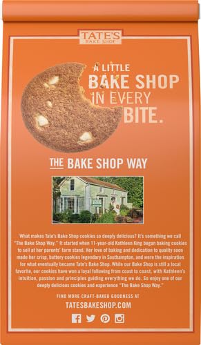 Tates Bake Shop Pumpkin Spice Cookies with White Chocolate Chips, Limited Edition, 7 Oz