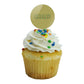 Alabama At Birmingham Secondary Logo Cupcake Picks Toppers Decoration Set Of 6