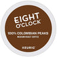 Eight O'Clock Coffee Colombian Peaks, Single-Serve Keurig K-Cup Pods, Medium Roast Coffee, 24 Count (Pack Of 2)