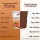 Power Provisions Keto Creamy Tomato Bone Broth Soup Cups - Instant Soup Cup - Collagen Infused - Gluten Free Soup - 1.2 oz. - Pa