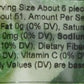 Albanese Confectionery Gummi Ring Sour Apple Green & White, 4.5 Pound