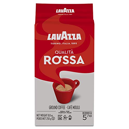 Lavazza Qualita Rossa Caffe Ground Espresso, 250G, Box