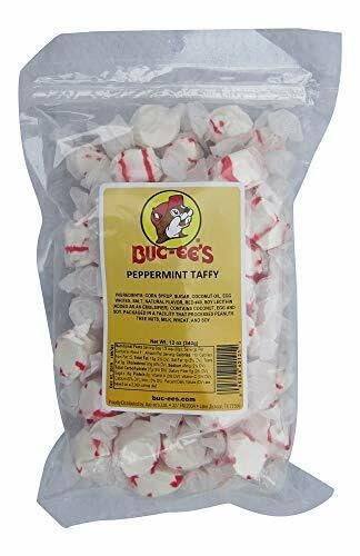 Buc-ee's Taffy Candy - Chewy, Fruity & Salt Water Taffy Individually Wrapped Candy - Big Bag of Candy Mix for Piatas, Easter Bas