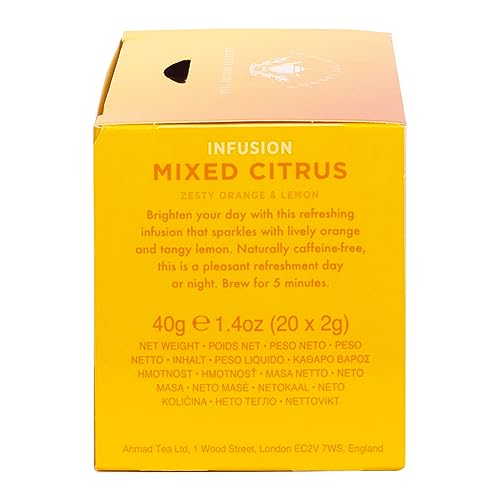 Ahamd Tea : Mixed Citrus : Box Of 20 Tea Bags