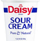 Daisy Pure And Natural Sour Cream, 16 Oz (1 Lb) Tub (Refrigerated)