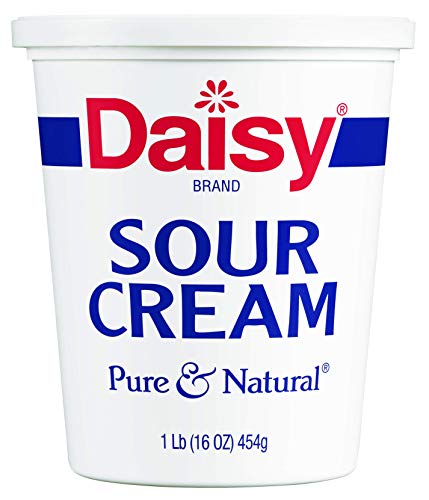 Daisy Pure And Natural Sour Cream, 16 Oz (1 Lb) Tub (Refrigerated)