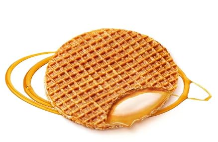 Daelmans Stroopwafels Dutch Waffles, Jumbo Honey, 10.23 Oz (Pack of 3), Kosher Dairy