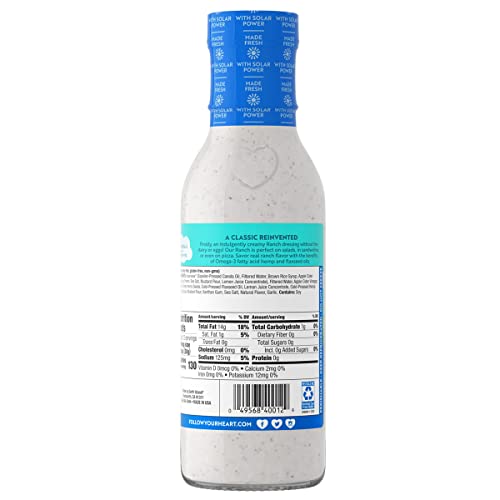 Follow Your Heart Vegan Ranch Dressing,12 Fl Oz (Pack Of 6)