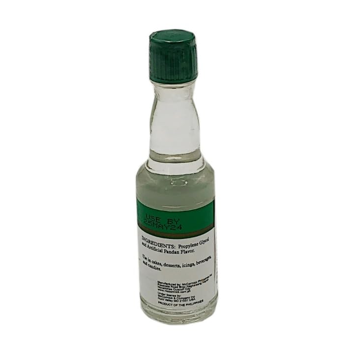 Natural Pandan Extract Liquid Concentrate For Baking And Beverages | Multipurpose Pandan Flavor For Baking And Ice Cream | Perfe