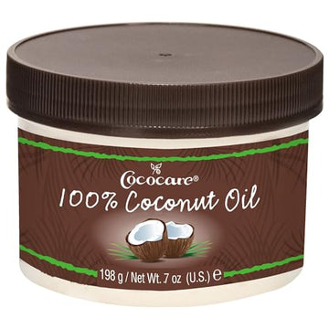 Cococare 100% Coconut Oil 7 Oz - Coconut Oil for Skin and Hair