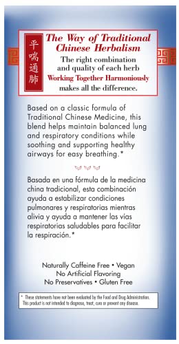 Bravo Tea Lung Soother Caffeine Free 20 Tea Bags