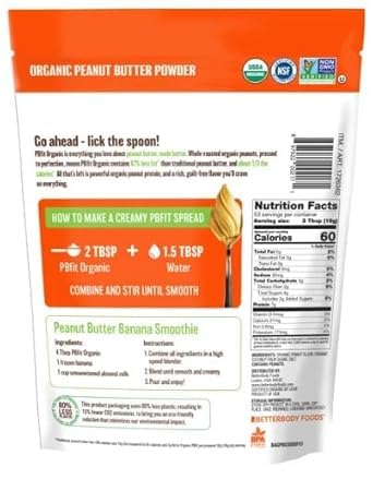 PB Powder Peanut Butter Powder Organic PB-FIT