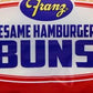 Franz Cluster Sesame Hamburger Buns, 15 oz