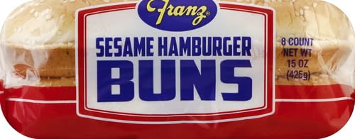 Franz Cluster Sesame Hamburger Buns, 15 oz