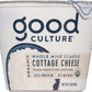 Good Culture, Organic Cottage Cheese - Classic 4%, 5.3 Ounce
