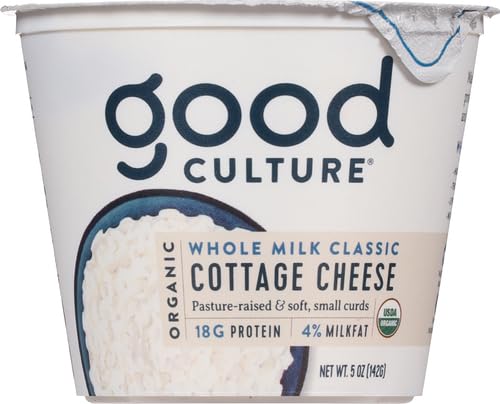 Good Culture, Organic Cottage Cheese - Classic 4%, 5.3 Ounce