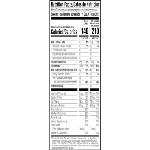 Kelloggs Frosted Flakes Breakfast Cereal, Kids Cereal, Family Breakfast, Chocolate Milkshake (12 Boxes)