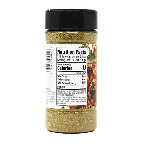 Kingsford Badia Garlic & Herbs All-Purpose Seasoning 5.5 Oz (Pack Of 6)