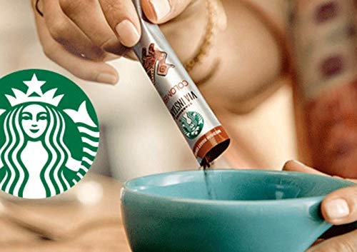Starbucks Via Instant Medium Roast Colombia Coffee, 52 Count (2 Packs) - 0.12 Ounce Each, Brown, Instant Coffee