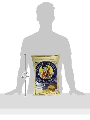 Pirate   S Booty Snack Puffs, Aged White Cheddar, 10 Oz.