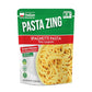Pasta Zing Microwavable Variety Pasta Pack of 7 | 3x Farfalle | 4x Spaghetti | Microwave Pasta Ready To Eat in 60 Sec - Fully Co