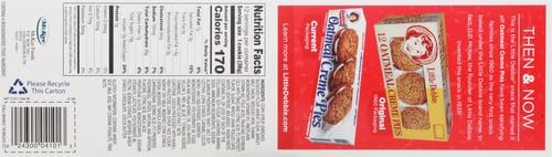 Little Debbie Oatmeal Crme Pie 16. 2 oz
