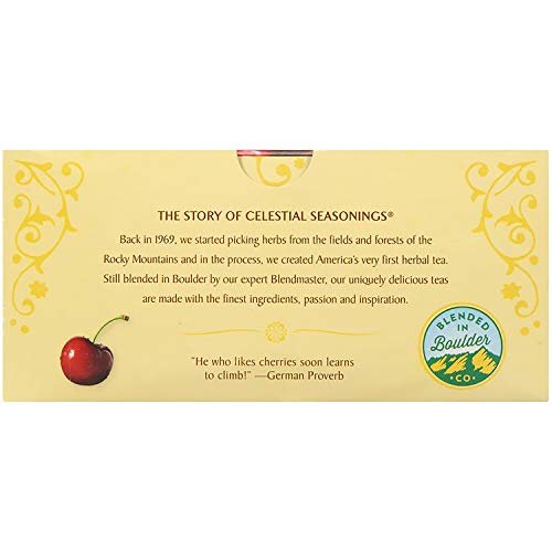 Celestial Seasonings Black Cherry Berry Tea, 20 Ct
