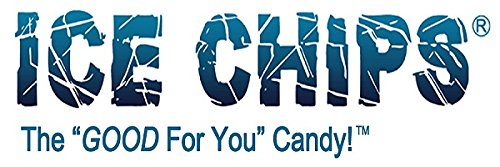ICE CHIPS Xylitol Candy, Low Carb & Gluten Free, Chocolate Brownie, 5.28 oz Resealable Pouch
