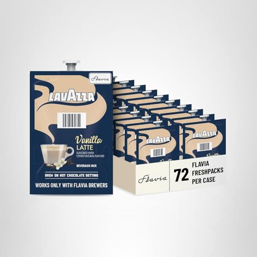 Flavia Lavazza Vanilla Latte Freshpacks works only with Flavia malt-inspired (Case of 72)