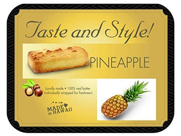 Diamond Bakery Hawaiian Shortbread Macadamia Nut Cookies, Pineapple, 4 Oz.