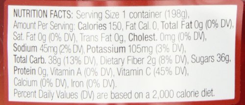 Dole Mixed Fruit in Black Cherry Gel, 7 Ounce Cups, Pack of 12