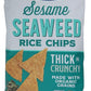 Lundberg Family Farms Sesame Seaweed Rice Chips - Case Of 12 - 6 Oz(D0102H5Wdjp)