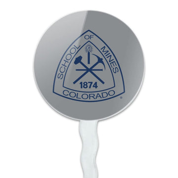 Mines Secondary Logo Cupcake Picks Toppers Decoration Set Of 6