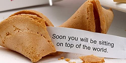 Shop and Save Individually Fresh crispy Wrapped Fortune Cookies Perfect for Snacks,Lunch,Picnic,Birthdays,Graduation,Parties (Ci