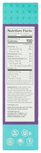 Goodie Girl Cookies Chocolate Creme Sandwich Cookies 10.4 Ounce
