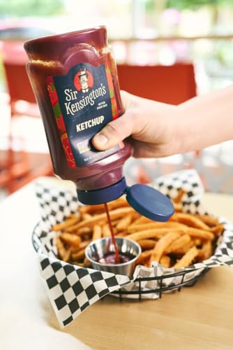 Sir Kensingtons Classic Ketchup  Squeeze Bottle  Non-GMO  No Artificial Colors  No Artificial Flavors  Soy Free  Gluten Free  Vegan  20oz  Pack of 12