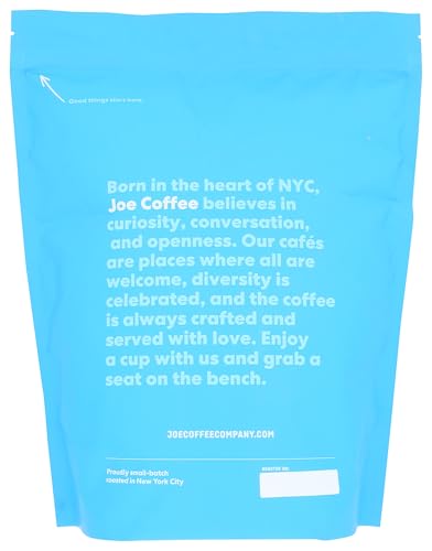 Joe Coffee Company - The Amsterdam Whole Bean Specialty Coffee, 2 Lb Bag | Nyc Roaster, Rainforest Alliance Certified, Kosher, C