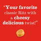 RITZ Bits Cheese Sandwich Crackers, Bulk Lunch Snacks, 48 Snack Packs (4 Boxes)