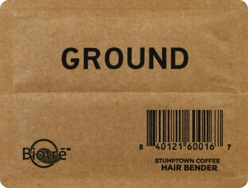Stumptown Coffee Roasters, Medium Roast Ground Coffee - Hair Bender 12 Ounce Bag, Flavor Notes of Citrus and Dark Chocolate (Pac