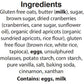 Wow Baking Company Gluten-Free Cookies, Oregon Oatmeal, 2.75 Ounce (Pack Of 12)