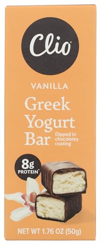 Clio Bar RFG Yogurt Greek Vanilla, 1.7 Oz