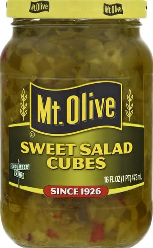 Mt. Olive Sweet Salad Cubes, 16Oz