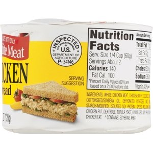 Underwood, White Meat Chicken Spread, 4.25Oz Container (Pack Of 4)