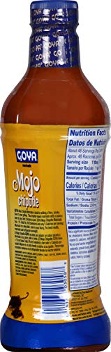 Goya Foods Chipotle Mojo Marinade, 24.5 Fl Oz (Pack Of 12)