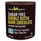 Castle Kitchen Sugar Free Double Dutch Premium Dark Hot Chocolate Mix (2 Pack, 16Oz Total) - Vegan, Dairy Free, Plant Based - Ke