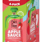 ONCE UPON A FARM Organic Strawberry Applesauce Multipack, 12.8 OZ