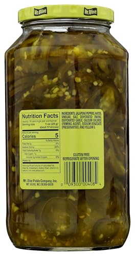 Mt. Olive Jalapeno Slices, 32 Fl Oz